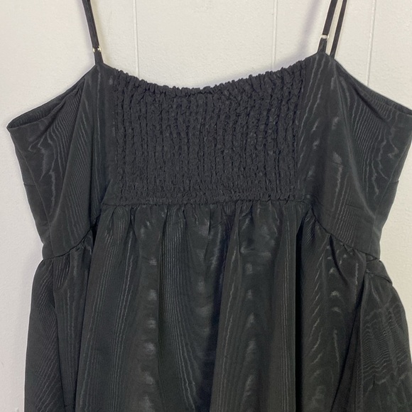 NEW! Kate Spade New York Target Tiered Ruffle Midi Tank Dress Black SZ L - Picture 7 of 10